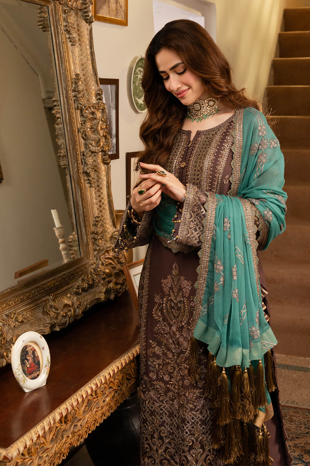 Imrozia Premium | Noor Jahan Formals | I-199 Khawab - Pakistani Designer Dress - by Imrozia Premium | Type: Formal - 100% Original at Saira Sultan