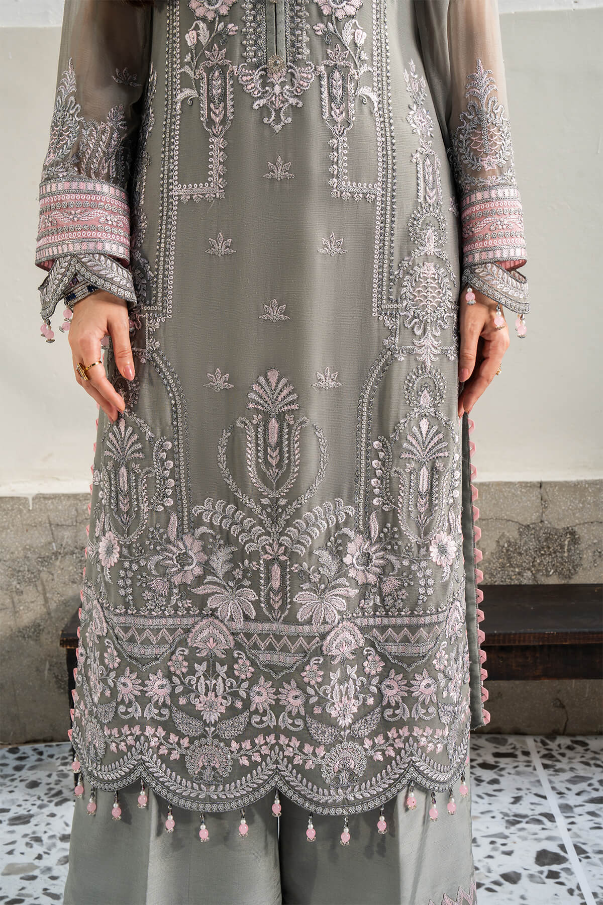 Imrozia Premium | Noor Jahan Formals | I-200 Noor - Pakistani Designer Dress - by Imrozia Premium | Type: Formal - 100% Original at Saira Sultan