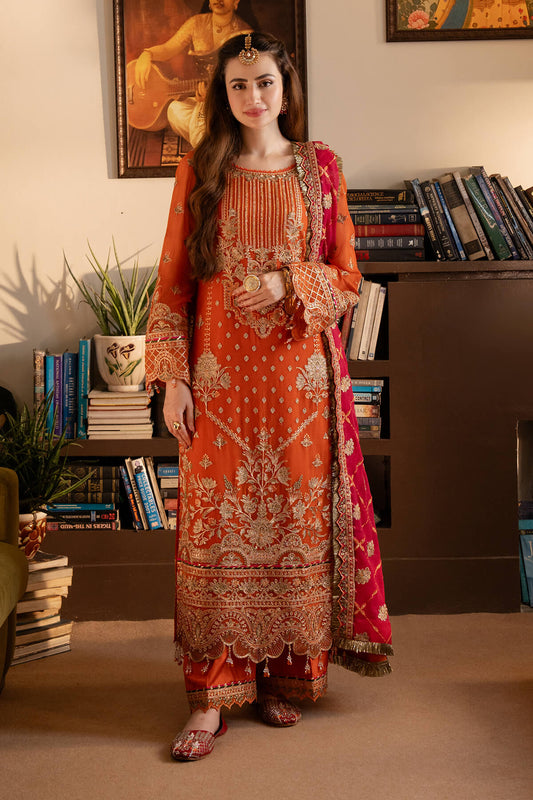 Imrozia Premium | Noor Jahan Formals | I-203 Gul - Pakistani Designer Dress - by Imrozia Premium | Type: Formal - 100% Original at Saira Sultan