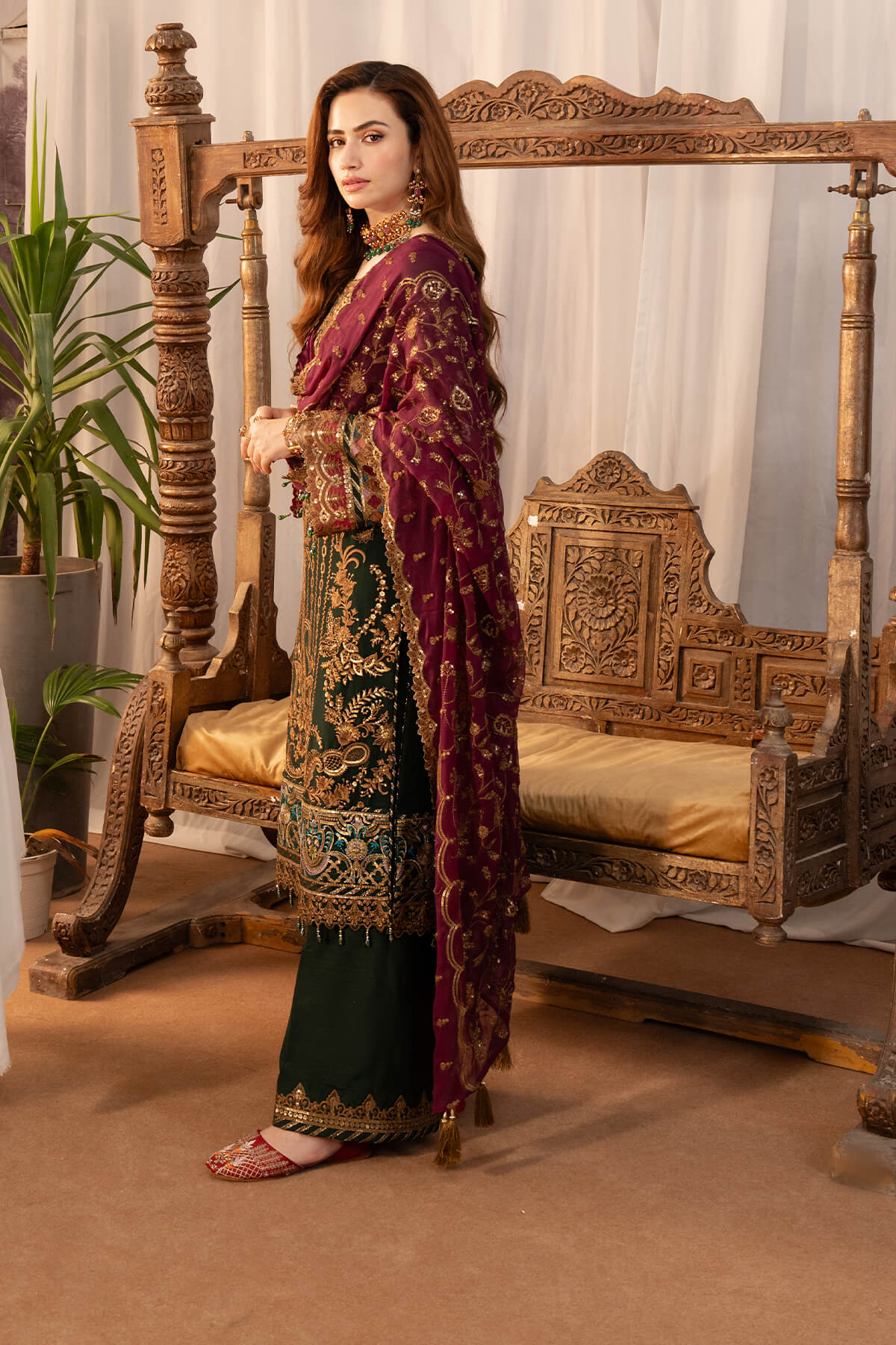 Imrozia Premium | Noor Jahan Formals | I-204 Mehak - Pakistani Designer Dress - by Imrozia Premium | Type: Formal - 100% Original at Saira Sultan