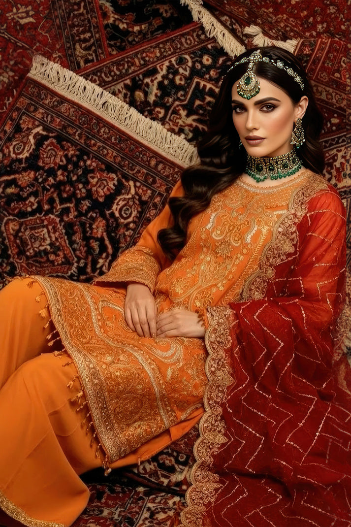 Imrozia Premium | Mehr e Mah | I-244 Esmara by Imrozia Premium - Designer Dress - Type : Ladies Clothes - Available at Saira Sultan - 100% Original 