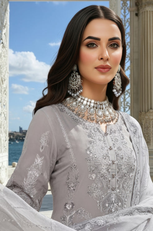 Imrozia Premium | Mehr e Mah | I-248 Feray by Imrozia Premium - Designer Dress - Type : Ladies Clothes - Available at Saira Sultan - 100% Original 