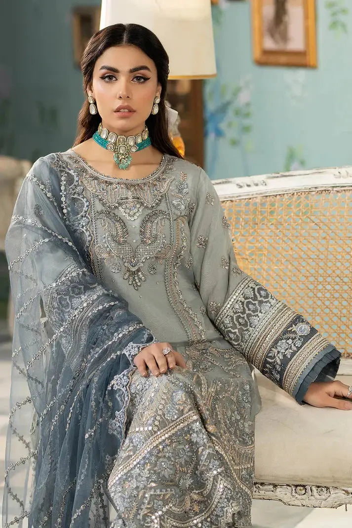 Imrozia Premium | Baad e Saba Pret Luxury Eid Collection | I.P-37 Khushboo - Pakistani Designer Dress - by Imrozia Premium | Type: Formal - 100% Original at Saira Sultan
