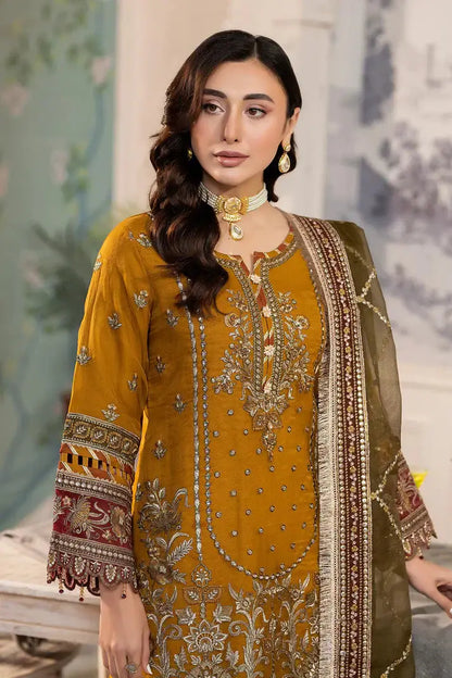 Imrozia Premium | Baad e Saba Pret Luxury Eid Collection | I.P-38 Sargoshiyan - Pakistani Designer Dress - by Imrozia Premium | Type: Formal - 100% Original at Saira Sultan