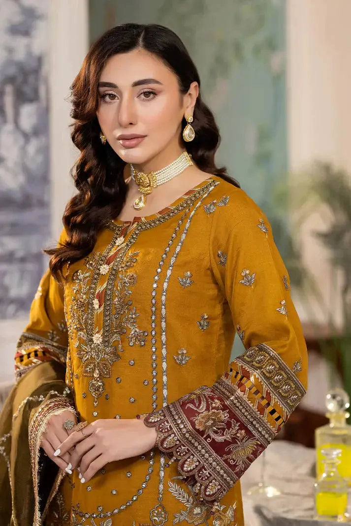 Imrozia Premium | Baad e Saba Pret Luxury Eid Collection | I.P-38 Sargoshiyan - Pakistani Designer Dress - by Imrozia Premium | Type: Formal - 100% Original at Saira Sultan
