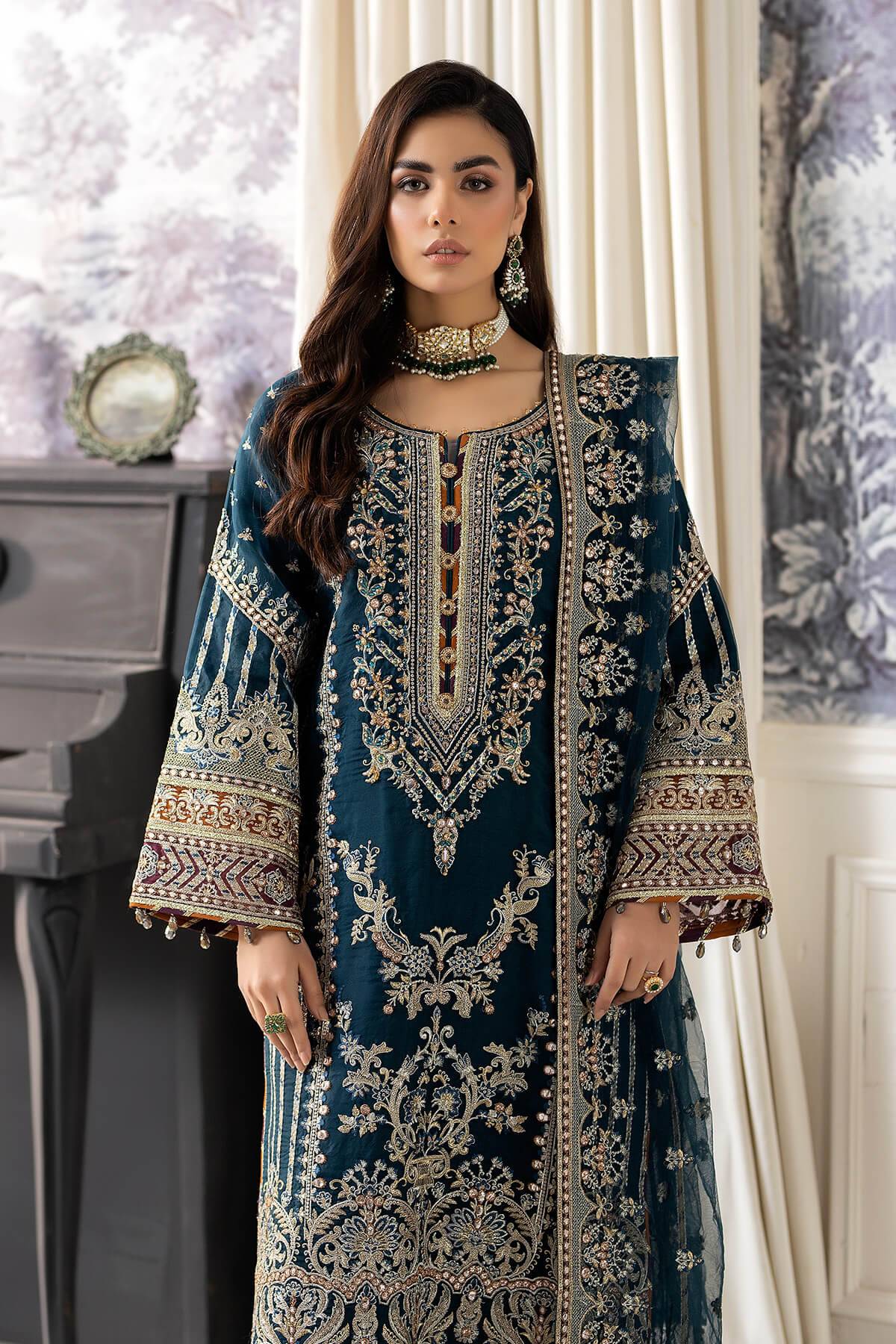 Imrozia Premium | Baad e Saba Pret Luxury Eid Collection | I.P-40 Saher - Pakistani Designer Dress - by Imrozia Premium | Type: Formal - 100% Original at Saira Sultan