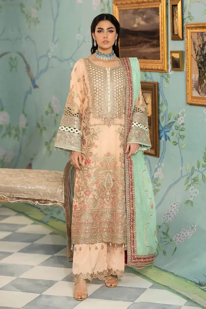 Imrozia Premium | Baad e Saba Pret Luxury Eid Collection | I.P-44 Zephyr - Pakistani Designer Dress - by Imrozia Premium | Type: Formal - 100% Original at Saira Sultan