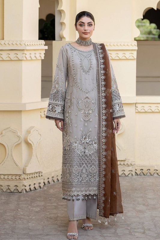 Imrozia Premium | Baad e Saba Formals | IP-52 Gulbahar - Pakistani Designer Dress - by Imrozia Premium | Type: Formal - 100% Original at Saira Sultan
