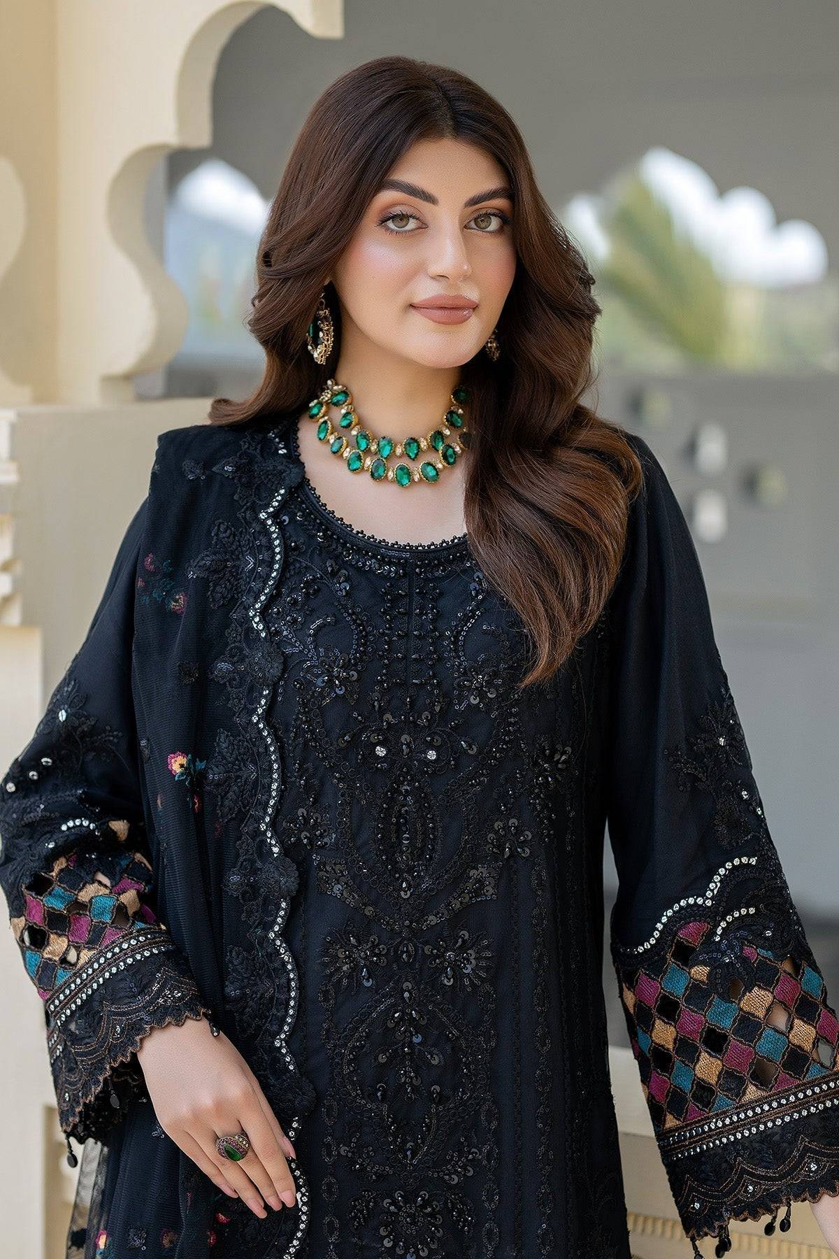 Imrozia Premium | Baad e Saba Formals | IP-53 Tehzeeb - Pakistani Designer Dress - by Imrozia Premium | Type: Formal - 100% Original at Saira Sultan