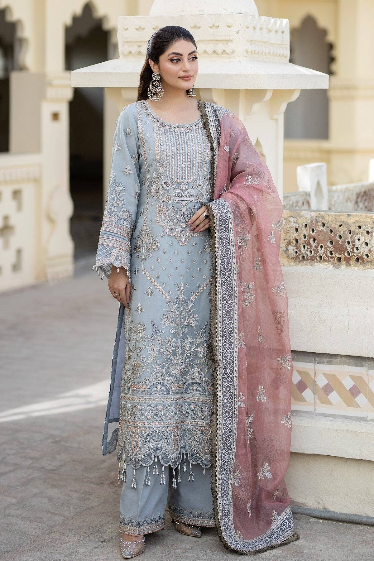 Imrozia Premium | Baad e Saba Formals | IP-54 Roshni - Pakistani Designer Dress - by Imrozia Premium | Type: Formal - 100% Original at Saira Sultan