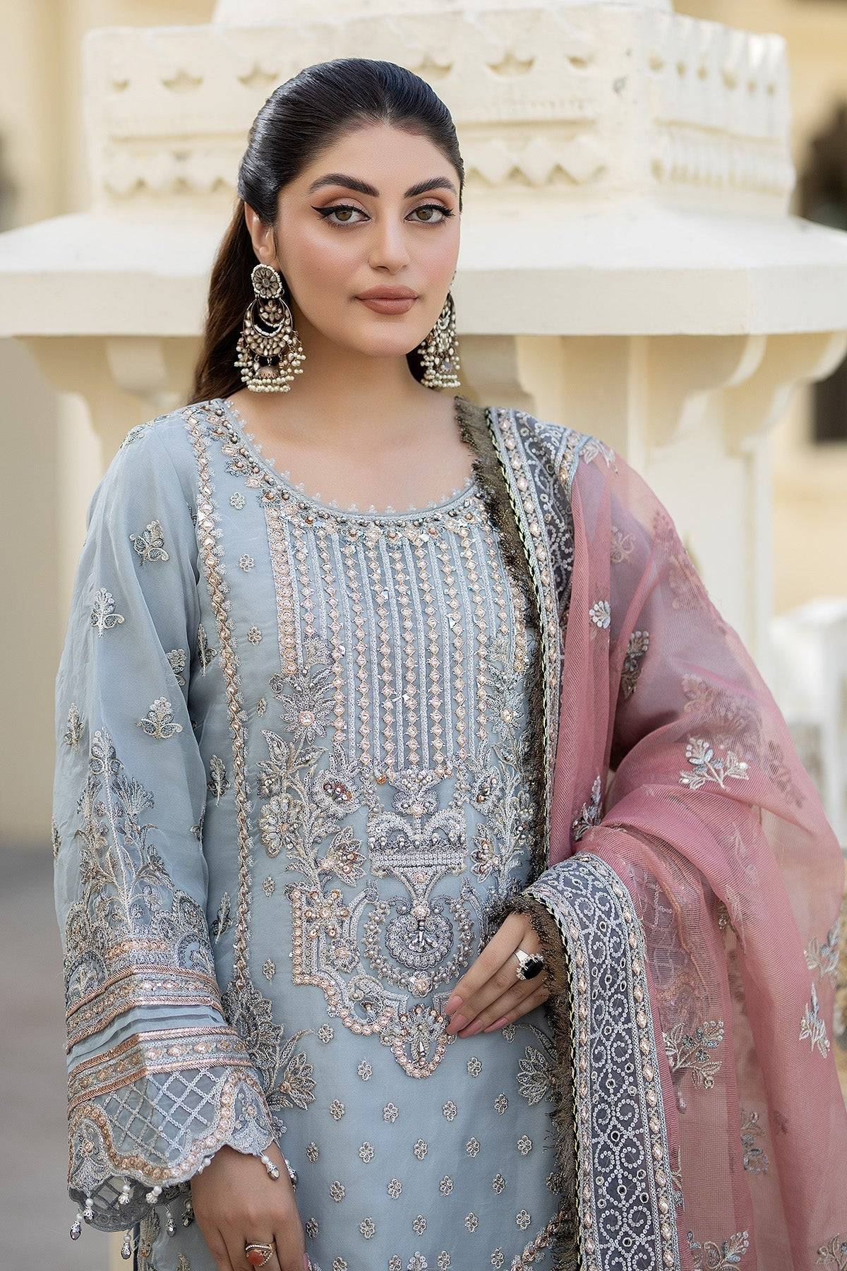 Imrozia Premium | Baad e Saba Formals | IP-54 Roshni - Pakistani Designer Dress - by Imrozia Premium | Type: Formal - 100% Original at Saira Sultan