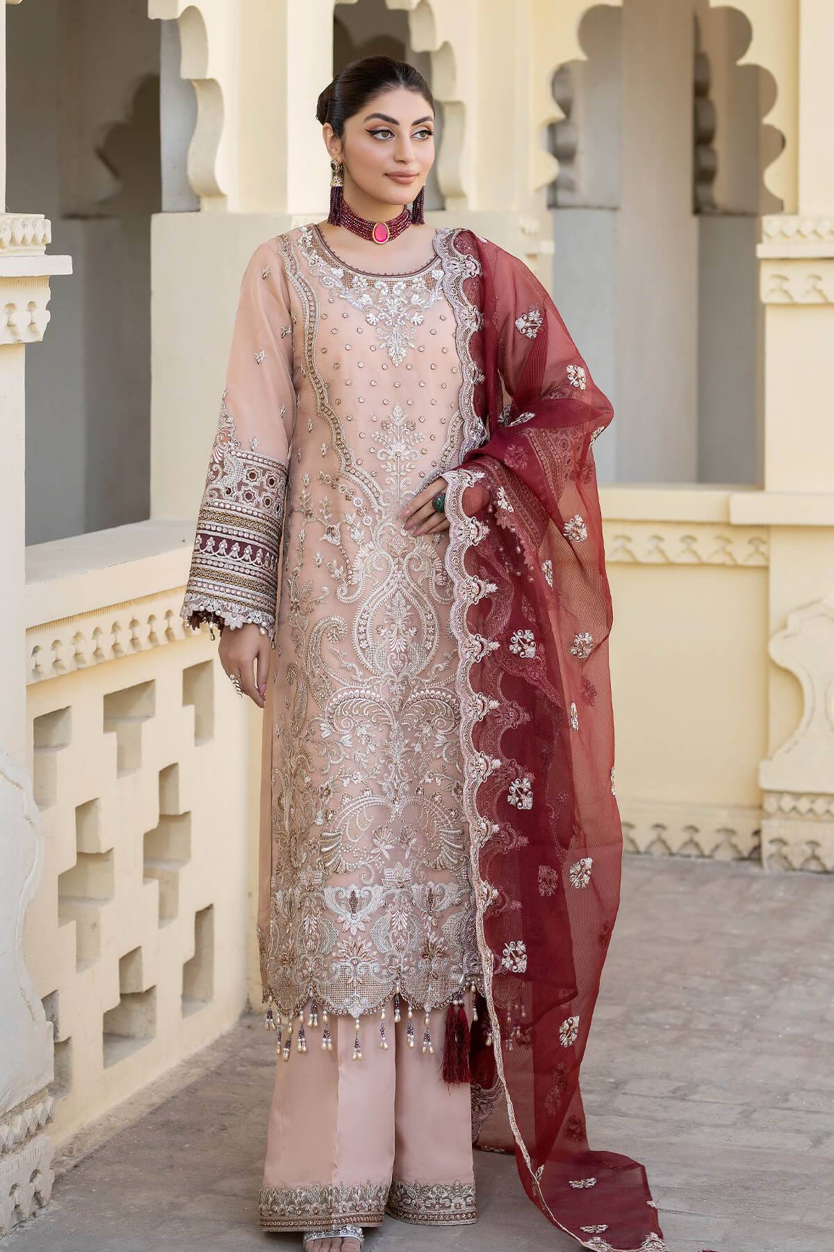 Imrozia Premium | Baad e Saba Formals | IP-58 Haseen - Pakistani Designer Dress - by Imrozia Premium | Type: Formal - 100% Original at Saira Sultan