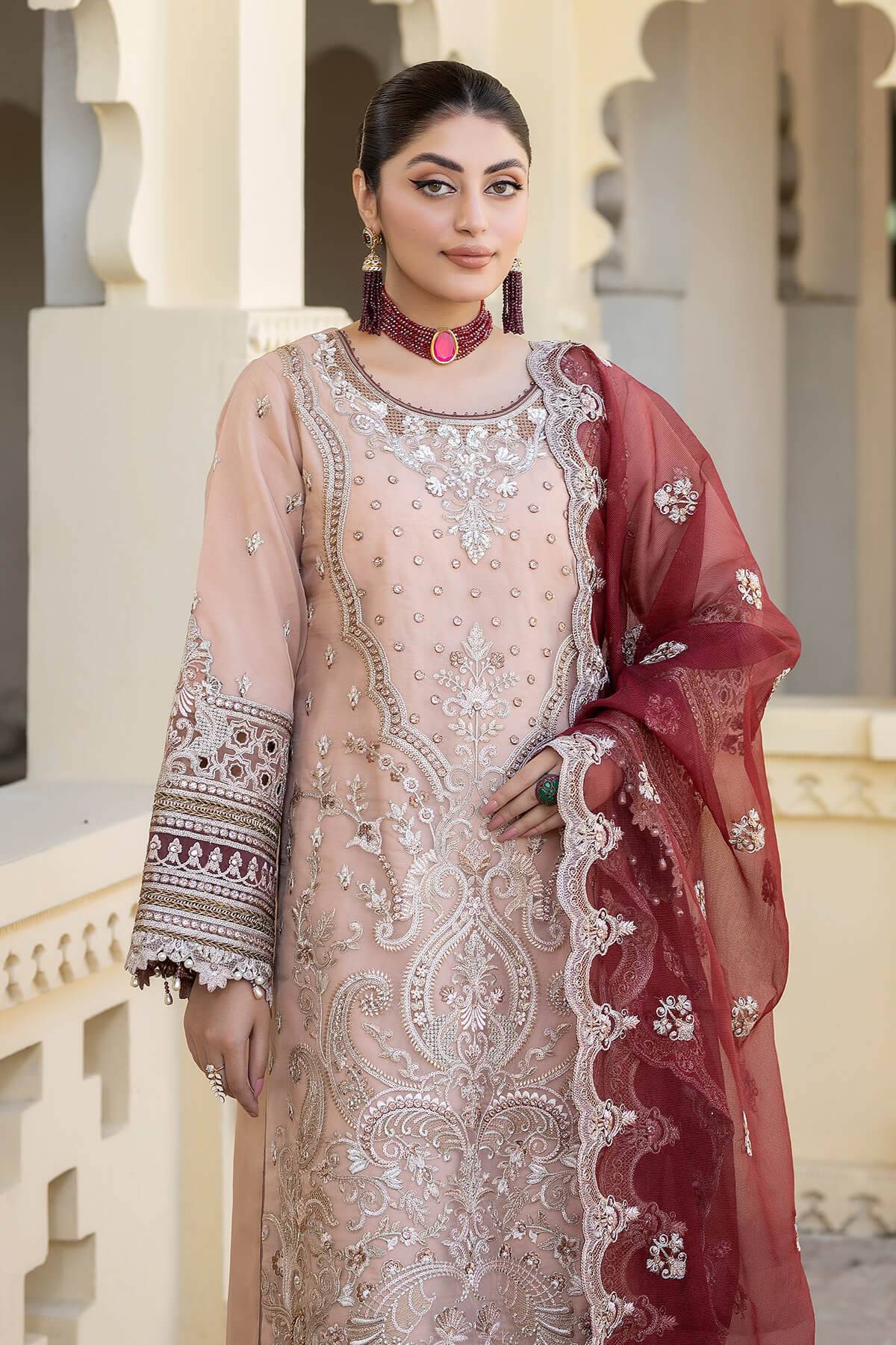 Imrozia Premium | Baad e Saba Formals | IP-58 Haseen - Pakistani Designer Dress - by Imrozia Premium | Type: Formal - 100% Original at Saira Sultan
