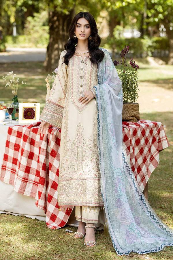Imrozia Premium | Jaan-e-Ada Lawn | Manan - Pakistani Designer Dress - by Imrozia Premium | Type: Luxury - 100% Original at Saira Sultan