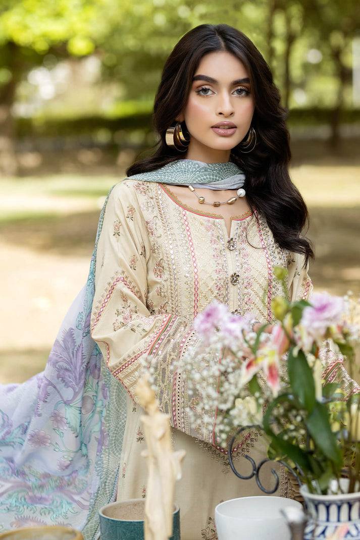 Imrozia Premium | Jaan-e-Ada Lawn | Manan - Pakistani Designer Dress - by Imrozia Premium | Type: Luxury - 100% Original at Saira Sultan