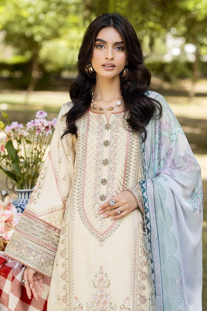 Imrozia Premium | Jaan-e-Ada Lawn | Manan - Pakistani Designer Dress - by Imrozia Premium | Type: Luxury - 100% Original at Saira Sultan