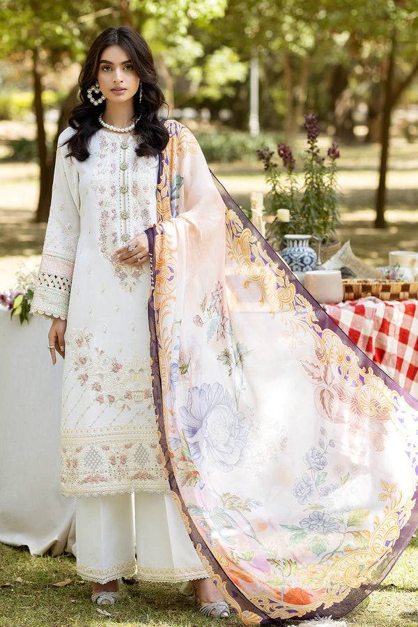 Imrozia Premium | Jaan-e-Ada Lawn | Zebaish - Pakistani Designer Dress - by Imrozia Premium | Type: Luxury - 100% Original at Saira Sultan