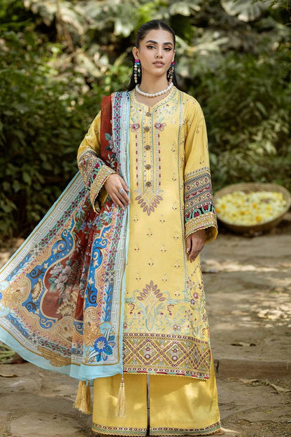 Imrozia Premium | Jaan-e-Ada Lawn | Tabassum - Pakistani Designer Dress - by Imrozia Premium | Type: Luxury - 100% Original at Saira Sultan