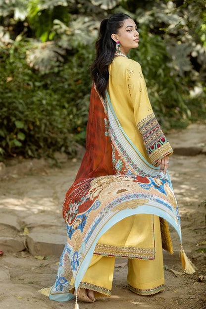 Imrozia Premium | Jaan-e-Ada Lawn | Tabassum - Pakistani Designer Dress - by Imrozia Premium | Type: Luxury - 100% Original at Saira Sultan