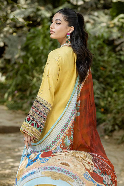 Imrozia Premium | Jaan-e-Ada Lawn | Tabassum - Pakistani Designer Dress - by Imrozia Premium | Type: Luxury - 100% Original at Saira Sultan