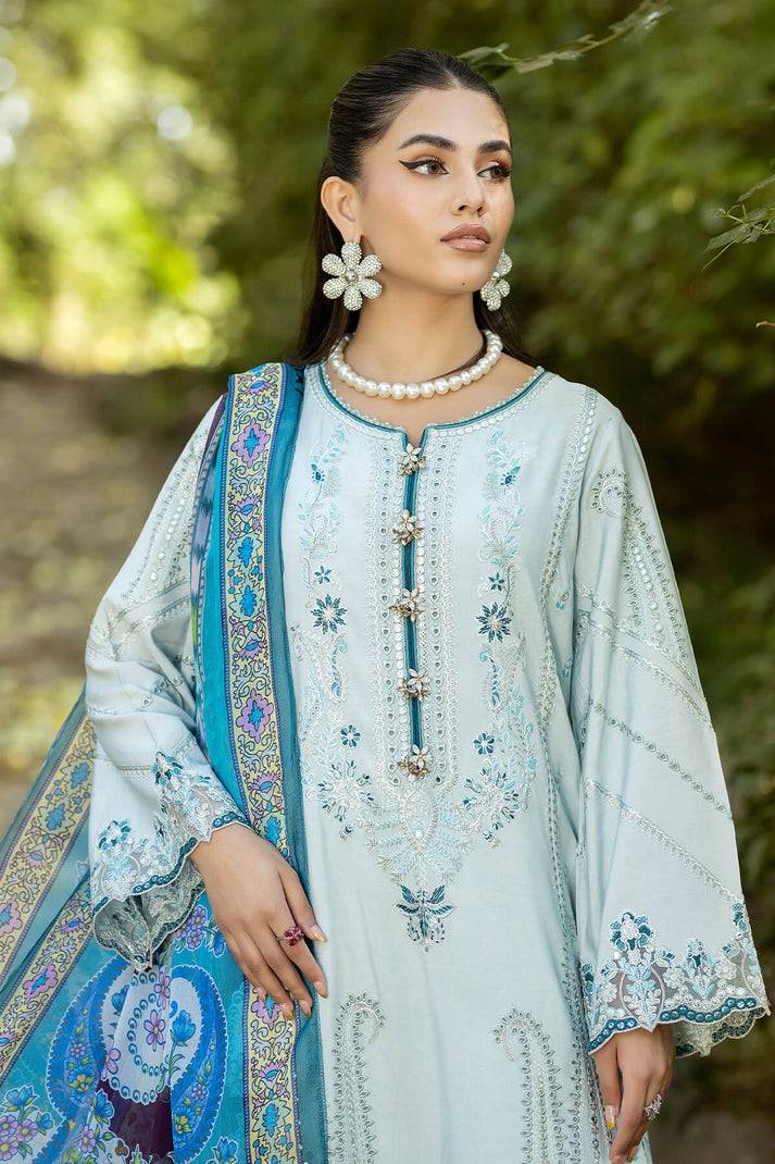 Imrozia Premium | Jaan-e-Ada Lawn | Zarafat - Pakistani Designer Dress - by Imrozia Premium | Type: Luxury - 100% Original at Saira Sultan