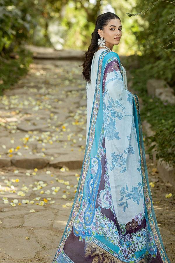 Imrozia Premium | Jaan-e-Ada Lawn | Zarafat - Pakistani Designer Dress - by Imrozia Premium | Type: Luxury - 100% Original at Saira Sultan