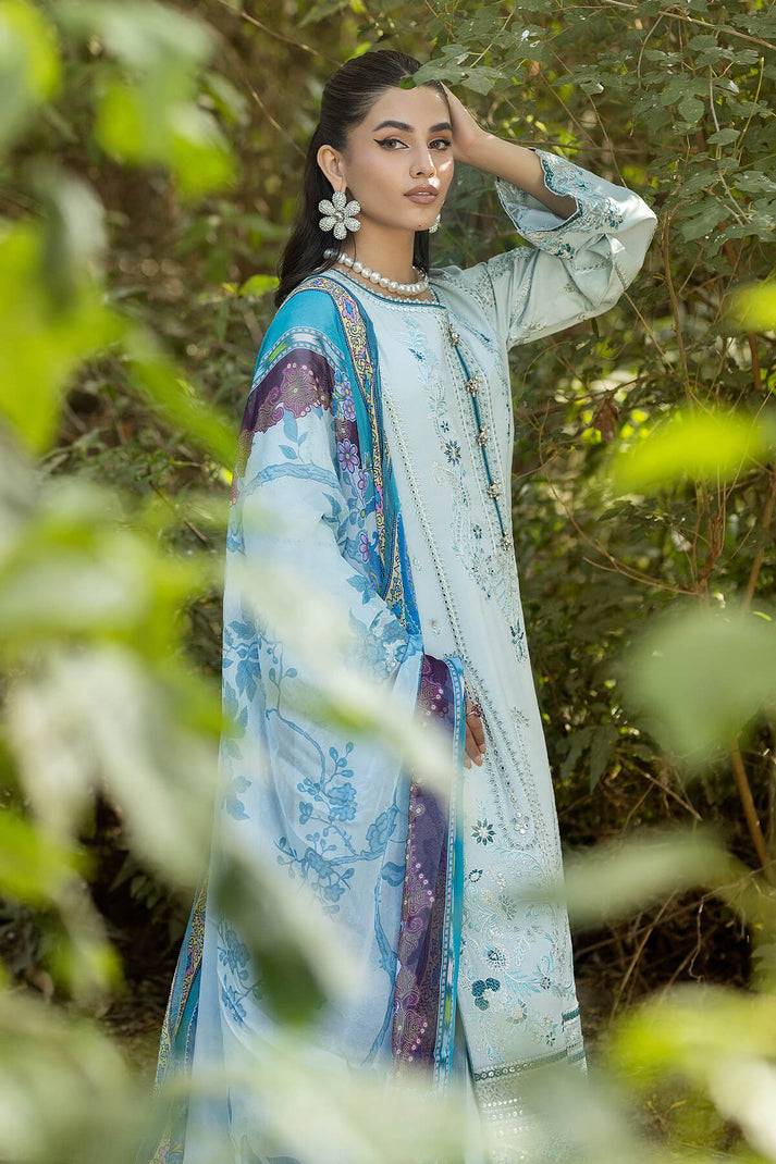 Imrozia Premium | Jaan-e-Ada Lawn | Zarafat - Pakistani Designer Dress - by Imrozia Premium | Type: Luxury - 100% Original at Saira Sultan