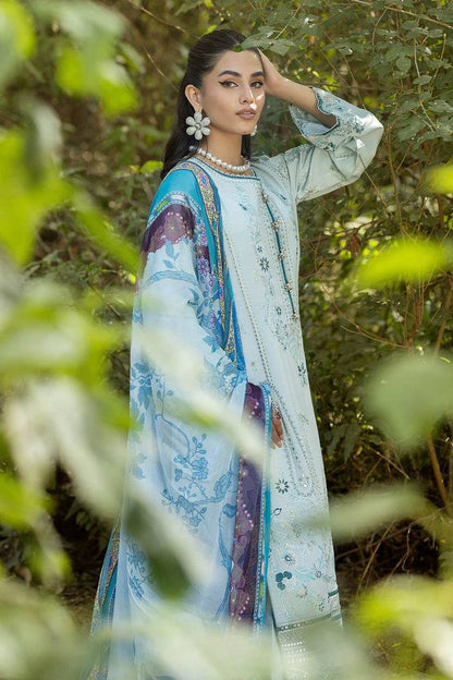 Imrozia Premium | Jaan-e-Ada Lawn | Zarafat - Pakistani Designer Dress - by Imrozia Premium | Type: Luxury - 100% Original at Saira Sultan