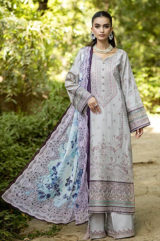 Imrozia Premium | Jaan-e-Ada Lawn | Nawazish - Pakistani Designer Dress - by Imrozia Premium | Type: Luxury - 100% Original at Saira Sultan