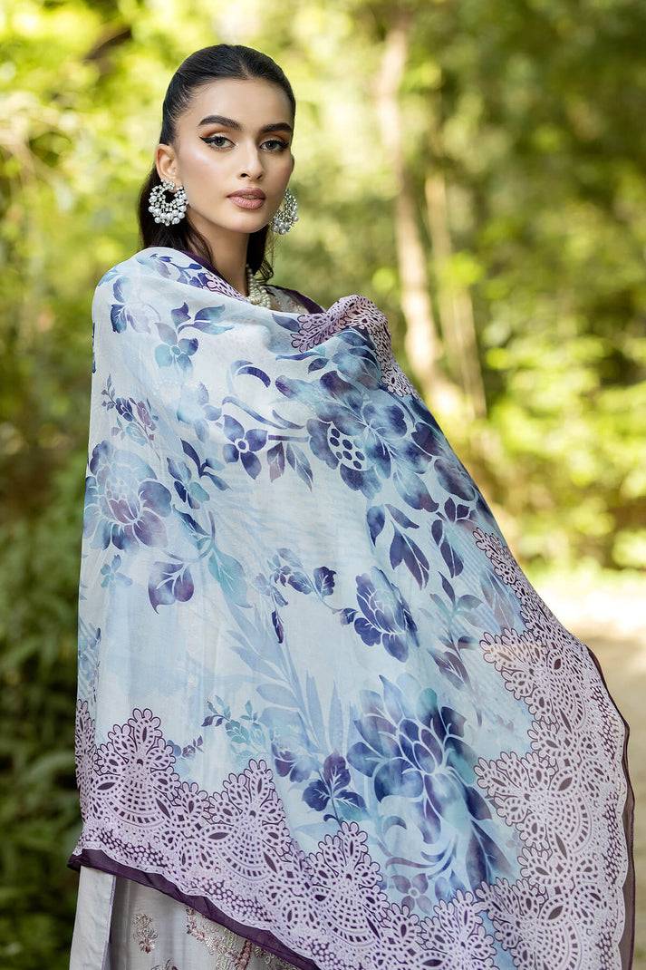 Imrozia Premium | Jaan-e-Ada Lawn | Nawazish - Pakistani Designer Dress - by Imrozia Premium | Type: Luxury - 100% Original at Saira Sultan