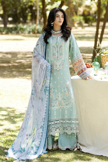 Imrozia Premium | Jaan-e-Ada Lawn | Gul - Pakistani Designer Dress - by Imrozia Premium | Type: Luxury - 100% Original at Saira Sultan