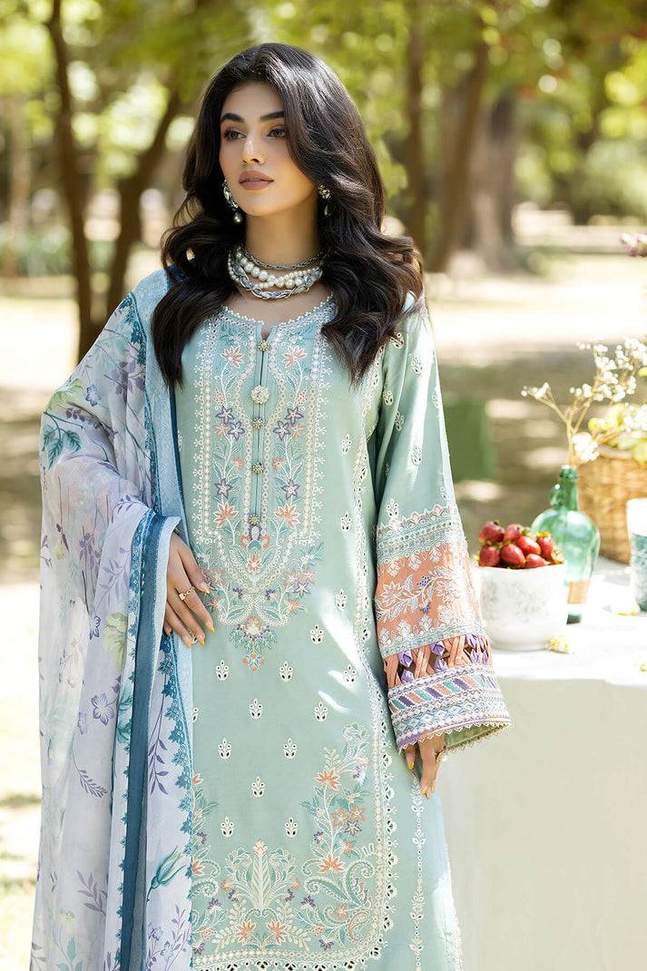 Imrozia Premium | Jaan-e-Ada Lawn | Gul - Pakistani Designer Dress - by Imrozia Premium | Type: Luxury - 100% Original at Saira Sultan