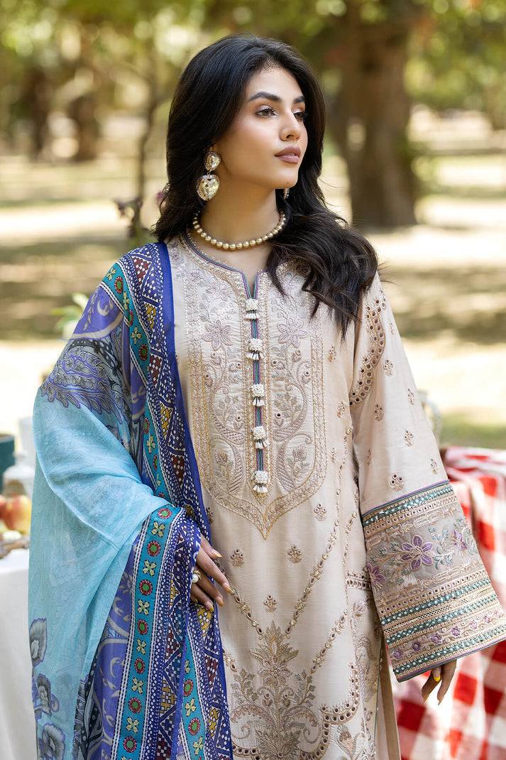 Imrozia Premium | Jaan-e-Ada Lawn | Zibaai - Pakistani Designer Dress - by Imrozia Premium | Type: Luxury - 100% Original at Saira Sultan