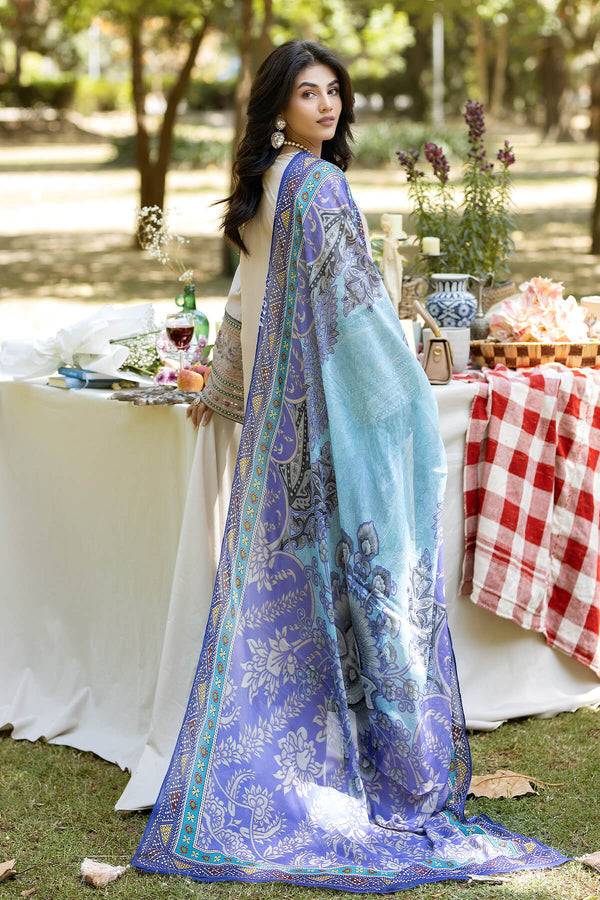 Imrozia Premium | Jaan-e-Ada Lawn | Zibaai - Pakistani Designer Dress - by Imrozia Premium | Type: Luxury - 100% Original at Saira Sultan
