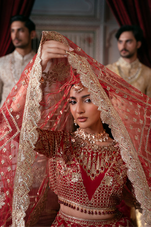 Imrozia Premium | Noor e Naaz Bridals 25 | IB-54 Zeenat - Pakistani Designer Dress - by Imrozia Premium - Type : Ladies Clothes - 100% Original at Saira Sultan