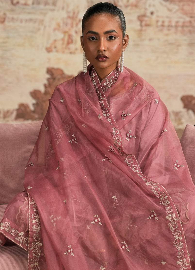 Image | Spring the Tea | ICSTE-213883-12482 M Blush Pink Cotton Satin