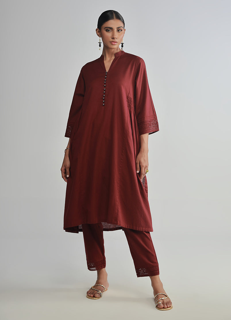 Image | Spring Basics 25 | IJSL-213702 XS Dark Maroon Lawn