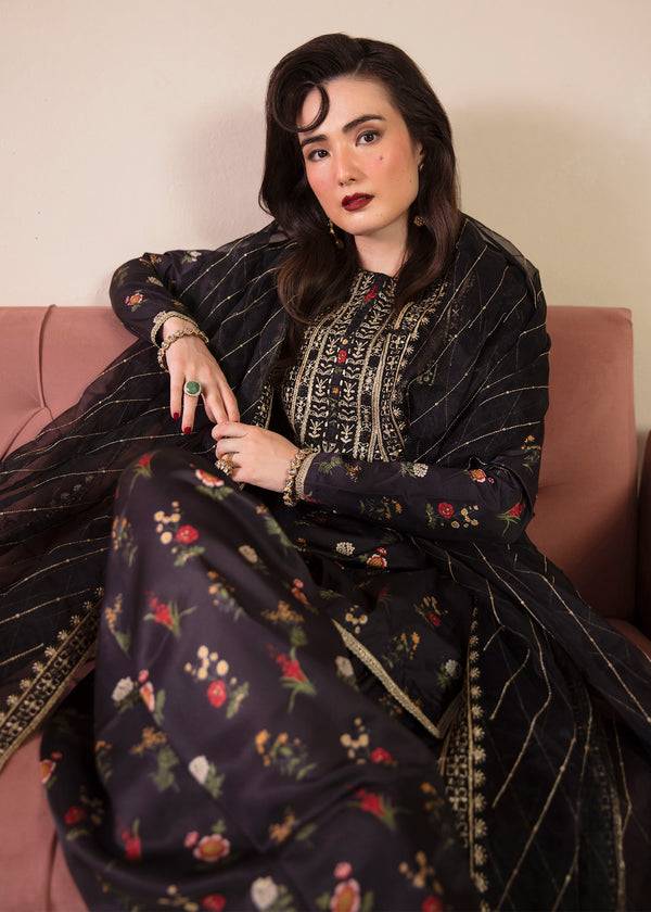 MNR | Ankh Macholi Festive Edit | ZINNIA - Pakistani Designer Dress - by MNR | Type: Ladies Clothes - 100% Original at Saira Sultan