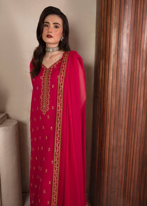 MNR | Ankh Macholi Festive Edit | AARZOO - Pakistani Designer Dress - by MNR | Type: Ladies Clothes - 100% Original at Saira Sultan