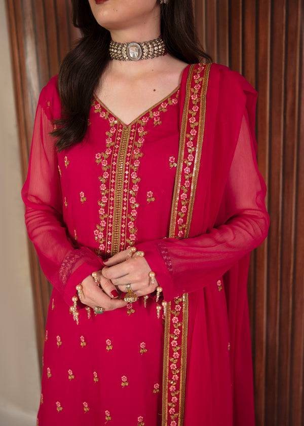 MNR | Ankh Macholi Festive Edit | AARZOO - Pakistani Designer Dress - by MNR | Type: Ladies Clothes - 100% Original at Saira Sultan