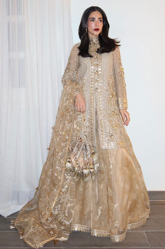 MNR | Zarlish Festive 25 | Rija Mujahid in Roshni by MNR - Designer Dress - Type : Ladies Clothes - Available at Saira Sultan - 100% Original 