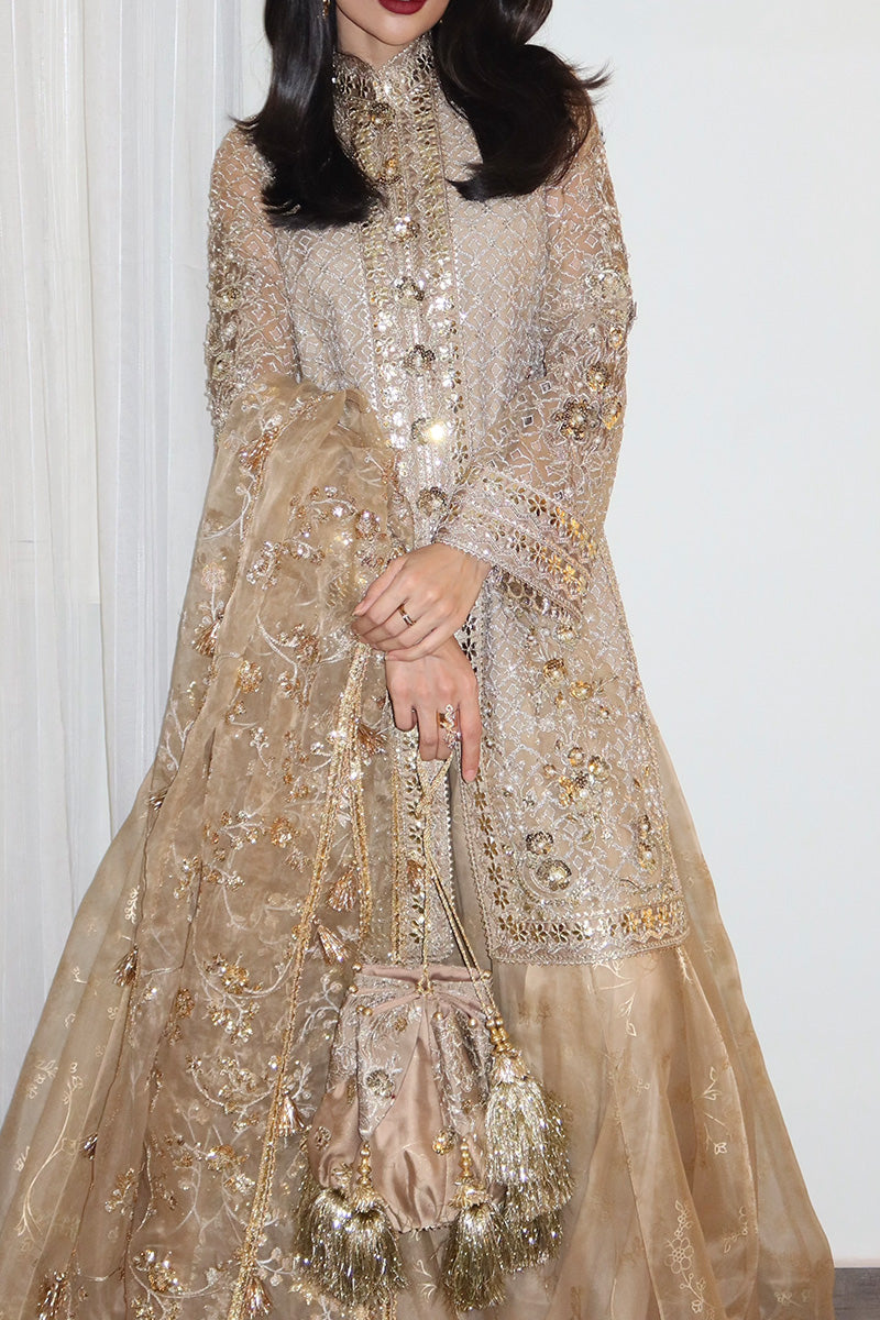 MNR | Zarlish Festive 25 | Rija Mujahid in Roshni by MNR - Designer Dress - Type : Ladies Clothes - Available at Saira Sultan - 100% Original 