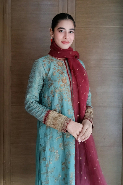 Maryum N Maria | Farisha Formals| SOPHIA - MW40088 - Pakistani Designer Dress - by Maryum N Maria - Type : Ladies Clothes - 100% Original at Saira Sultan