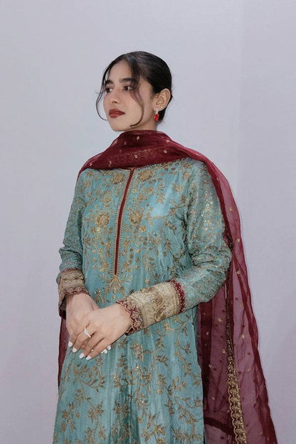 Maryum N Maria | Farisha Formals| SOPHIA - MW40088 - Pakistani Designer Dress - by Maryum N Maria - Type : Ladies Clothes - 100% Original at Saira Sultan