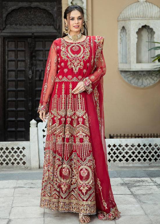 Daud Abbas | Formals Collection | Ruby - Pakistani Designer Dress - by Daud Abbas | Type: Formal - 100% Original at Saira Sultan