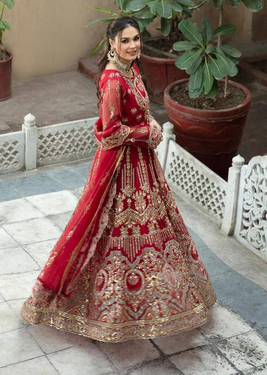 Daud Abbas | Formals Collection | Ruby - Pakistani Designer Dress - by Daud Abbas | Type: Formal - 100% Original at Saira Sultan