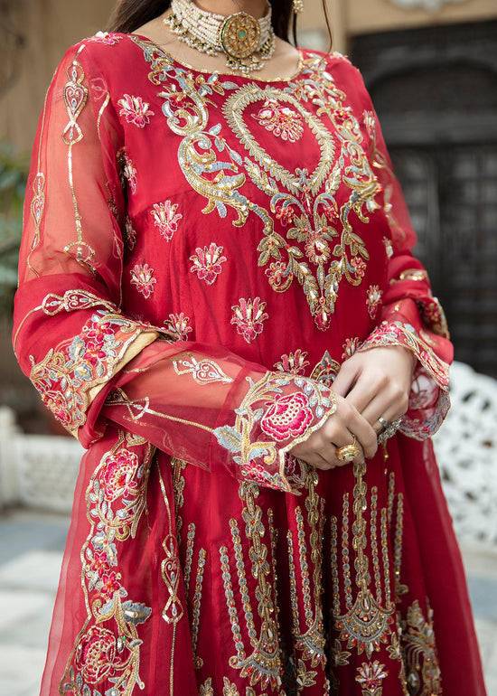 Daud Abbas | Formals Collection | Ruby - Pakistani Designer Dress - by Daud Abbas | Type: Formal - 100% Original at Saira Sultan