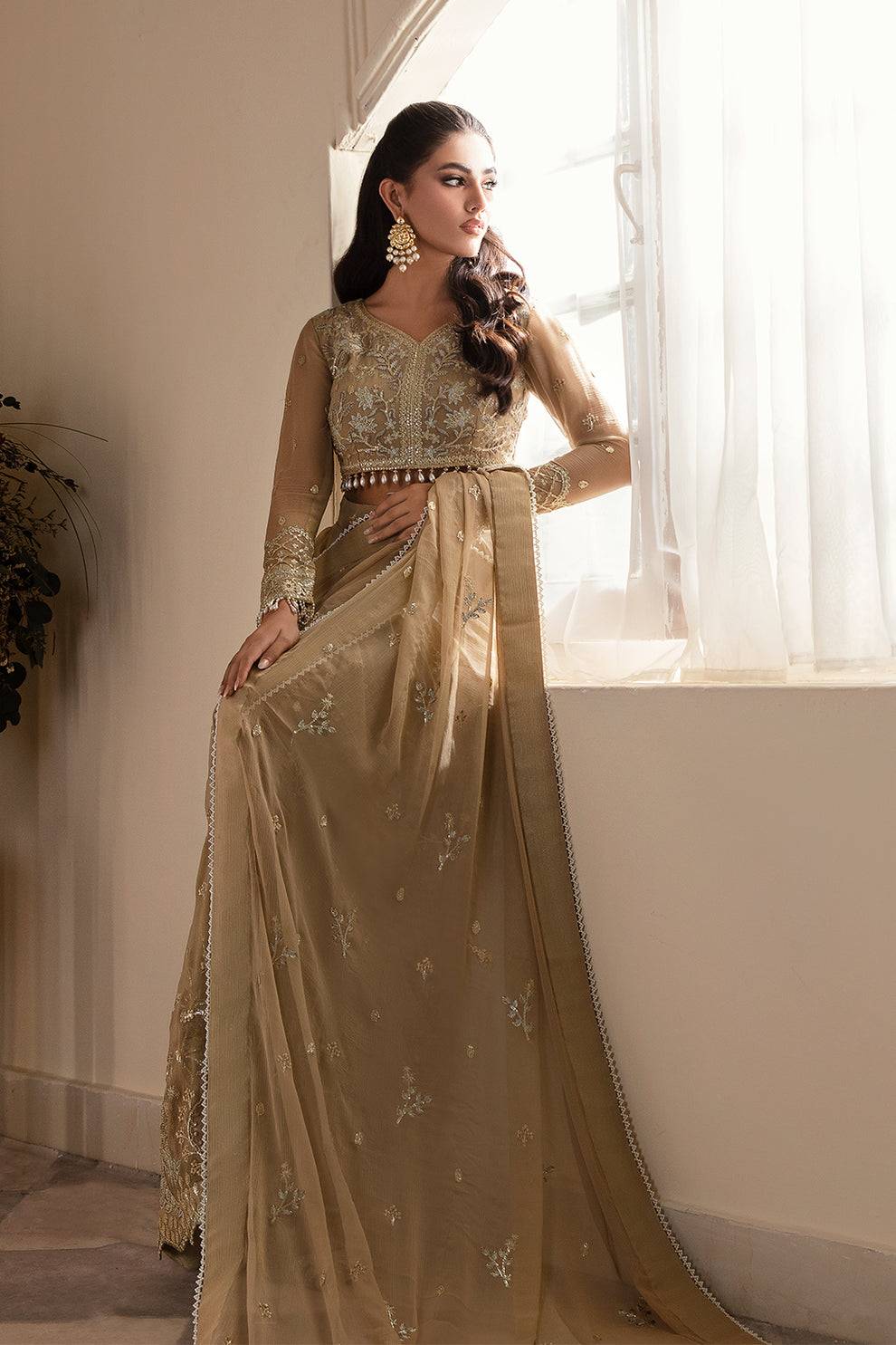 Zarposh | Amirah Collection | Mehru - Pakistani Designer Dress - by Zarposh | Type: Luxury - 100% Original at Saira Sultan