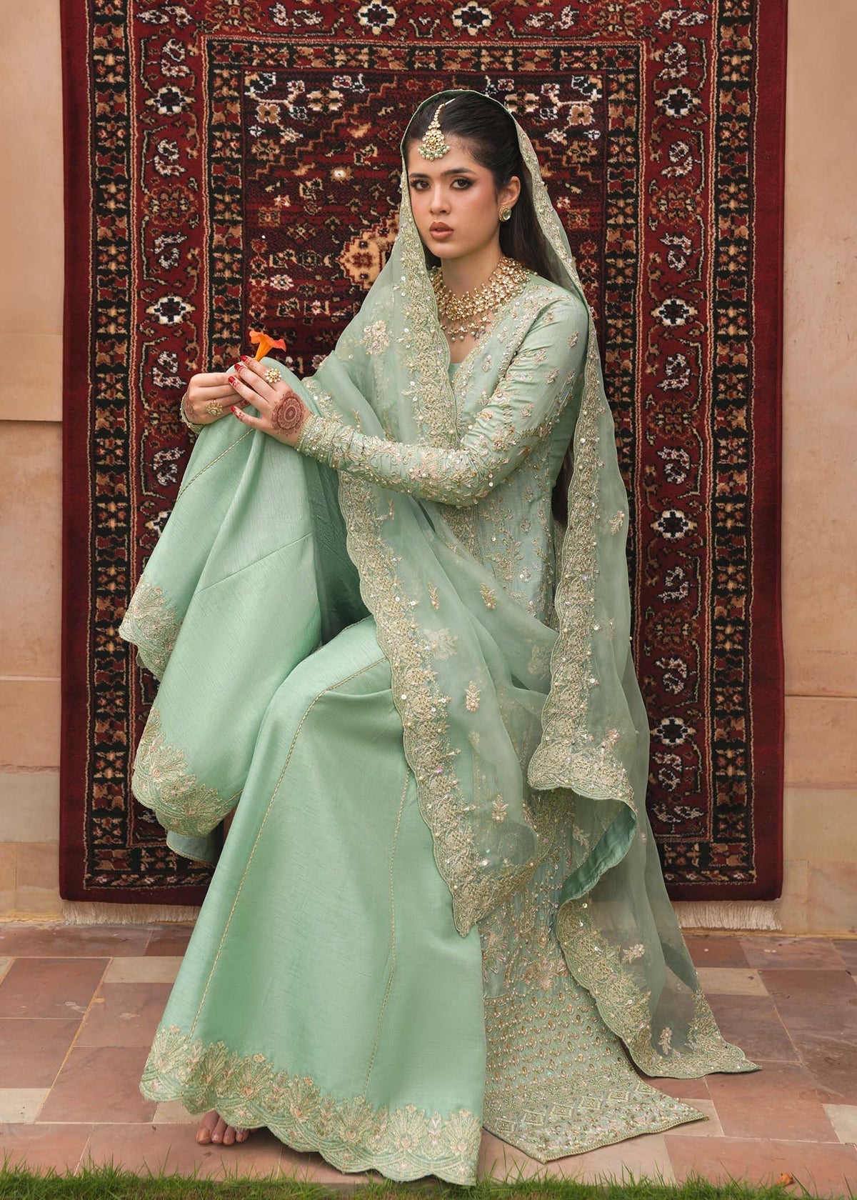 Kanwal Malik | Saheli Luxury Pret 24 | Kaneez - Pakistani Designer Dress - by Kanwal Malik - Type : Ladies Clothes - 100% Original at Saira Sultan