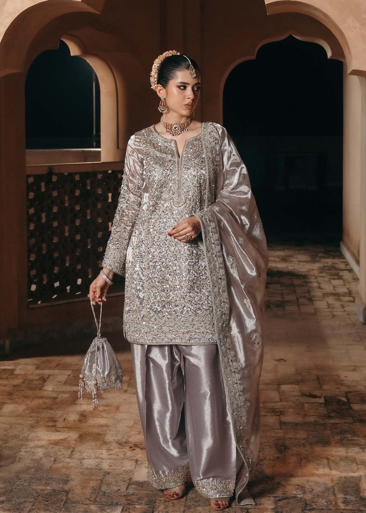 Kanwal Malik | Saheli Luxury Pret 24 | Gulnaar - Pakistani Designer Dress - by Kanwal Malik - Type : Ladies Clothes - 100% Original at Saira Sultan
